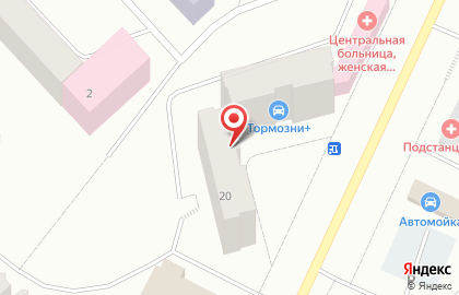 Аптека Формула здоровья в Североморске на карте