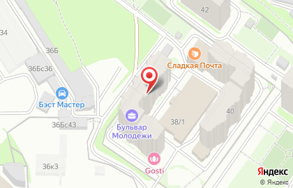 Строящиеся объекты, ООО АкадемМедСтрой в Советском районе на карте
