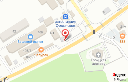 Продуктовый магазин Смайк на проспекте Ленина на карте