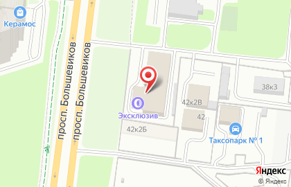 ПаллетТрейд на проспекте Большевиков на карте