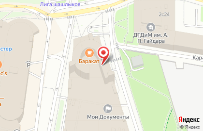 Салон мебели Сканд на Нижегородской на карте