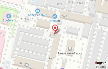 Гаражный кооператив Блочник на карте