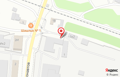 Транспортная компания 100 дорог на улице Космонавтов на карте