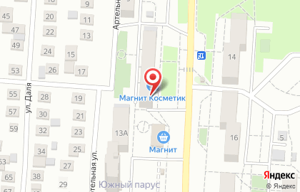 Магазин косметики и бытовой химии Магнит косметик на Центральной улице, 11 на карте
