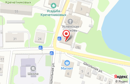 Продовольственный магазин, ИП Киричев Е.В. на карте
