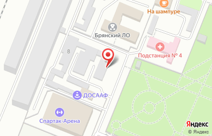 Центр складских услуг Брянск-Льговский на карте