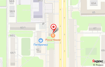 Пиццерия Pizza House на проспекте Ленина на карте