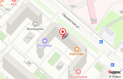 Автошкола АвтоРодос на Оршанской улице на карте