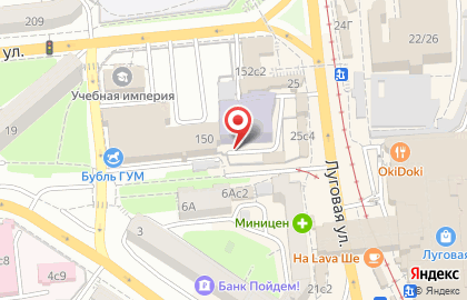 Автоцентр Олимп Авто в Ленинском районе на карте