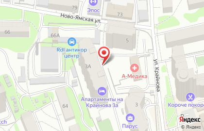 Строящиеся объекты, ООО Игротэк на карте