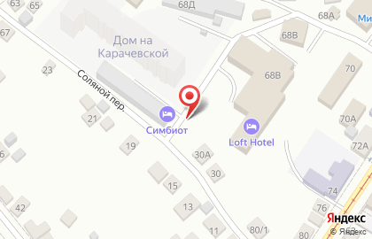 Белый слон в Соляном переулке на карте