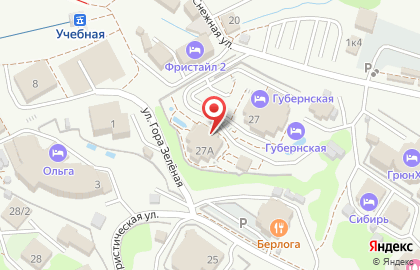 Гостиничный комплекс Губернский на Снежной улице на карте