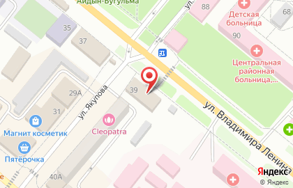 ТЦ Мир, торговый центр на улице Владимира Ленина на карте