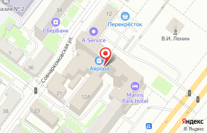 Региональный диагностический центр на Советской улице на карте