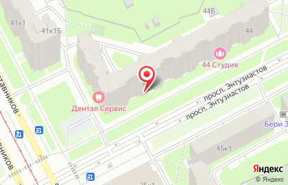 Ателье по ремонту и пошиву одежды С иголочки в Красногвардейском районе на карте