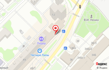 Салон оптики Мастерлинз на улице Ленина в Орехово-Зуево на карте