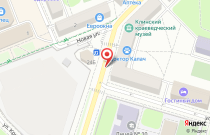 Аптека ВИТРУМ на площади Гагарина на карте