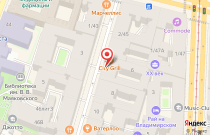 Интерьерный салон Hall Oscar на улице Рубинштейна на карте