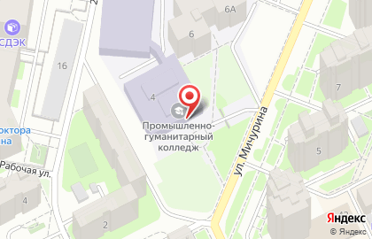 Томский промышленно-гуманитарный колледж на карте