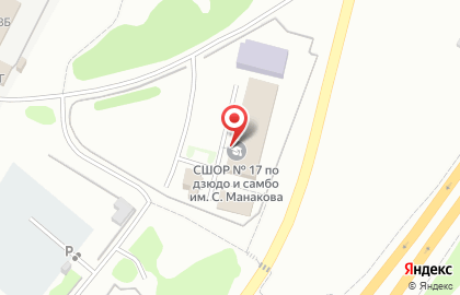 Сшор №17 на улице Мостоотряд на карте