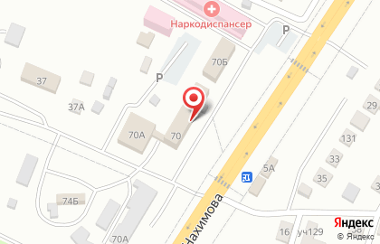 Страховой агент на улице Адмирала Нахимова на карте