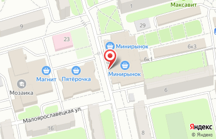 Компания Планета Цветов на Малоярославецкой улице на карте