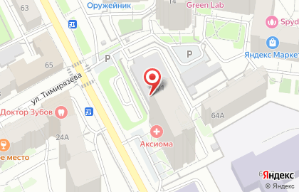 Автостоянка в Перми на карте