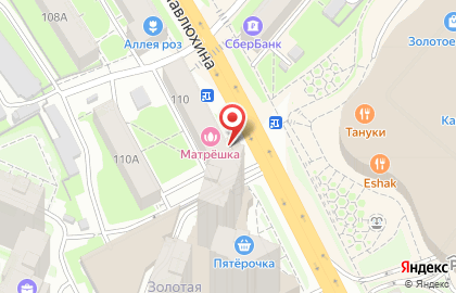Продуктовый магазин в Казани на карте