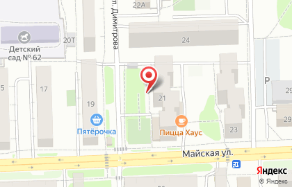 Общественная приемная депутата Городской думы г. Ижевска Кудрявцевой Н.В. на карте
