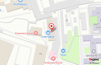 Автосервис FIT SERVICE на улице Болотникова на карте