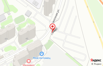 Шиномонтажная мастерская на Совхозной улице на карте