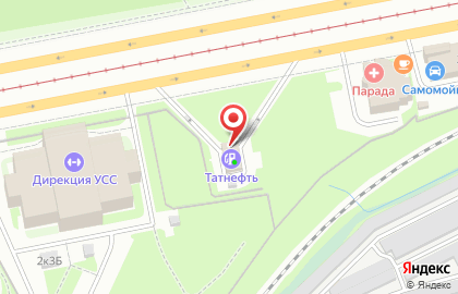 Автомойка Neste на проспекте Испытателей на карте