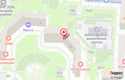 Стоматология Smile Estetic на улице Татьяны Макаровой на карте