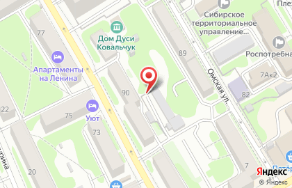 ДИЕЗ на улице Ленина на карте