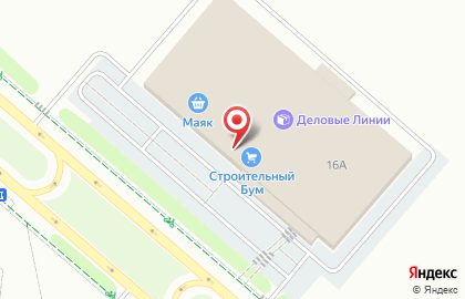 Магазин Строительный БУМ в Нижнекамске на карте