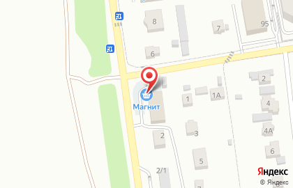 Супермаркет Магнит в Воронеже на карте