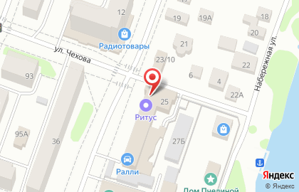 Парикмахерская Estel на Вознесенской улице на карте
