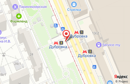 Экспресс-кофейня Coffee Station на Шарикоподшипниковской улице на карте