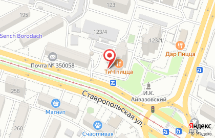 Стоматология Профи на Ставропольской улице на карте
