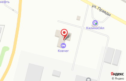 Продуктовый магазин Крупа на улице Правды на карте