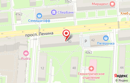 Банк Вефк на площади Ленина на карте