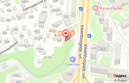 Торгово-монтажная компания на улице Шеболдаева на карте