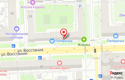 Аптека Таттехмедфарм в Московском районе на карте