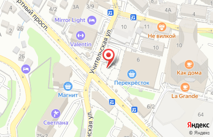 УВД России Хостинского района г. Сочи Стационарный пост полиции на карте