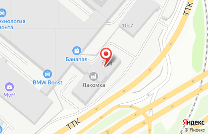Автомойка Fast and Shine на метро Волгоградский проспект на карте