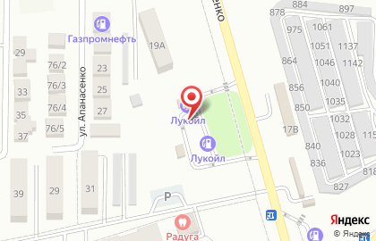Лукойл в Ставрополе на карте