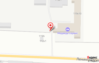Шиномонтажная мастерская на Ленинградской (Выборгский район), 119Б на карте