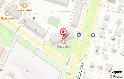 Парикмахерская в Москве на карте