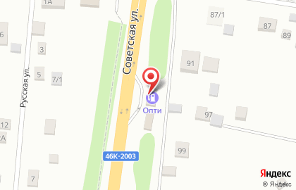 Сибинтэк на Советской улице в Чехове на карте