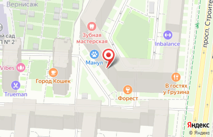 Дом быта Капан в Санкт-Петербурге на карте